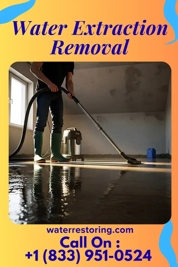 Water Extraction Removal in Evening Shade, AR